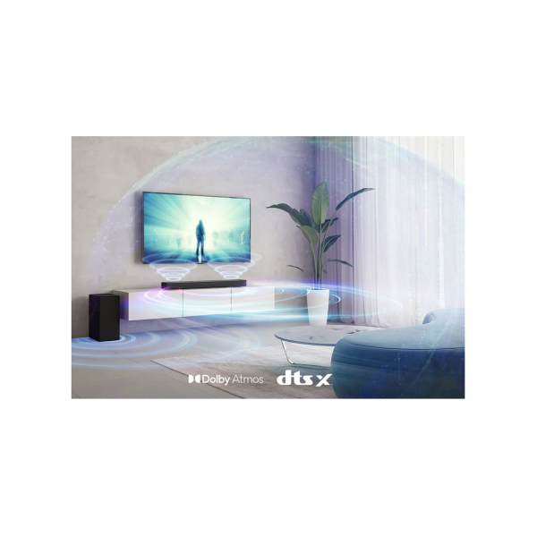 LG S75Q Meridian Dolby Atmos 3.1.2 Soundbar 380W - Afbeelding 5