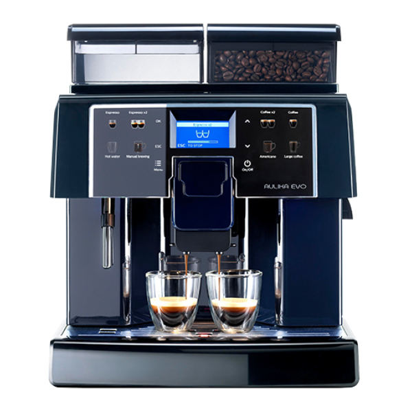 Saeco Aulika EVO Black Volledig automatisch Filterkoffiezetapparaat 2,5L