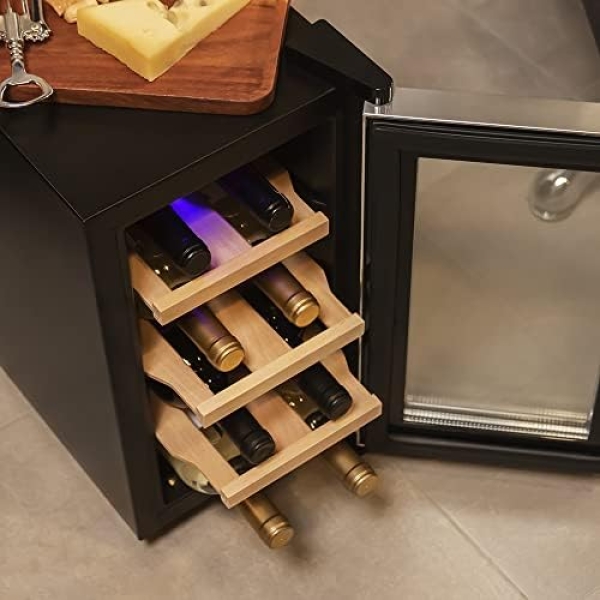 Vinotheek Cecotec GrandSommelier 820 CoolWood - Afbeelding 5