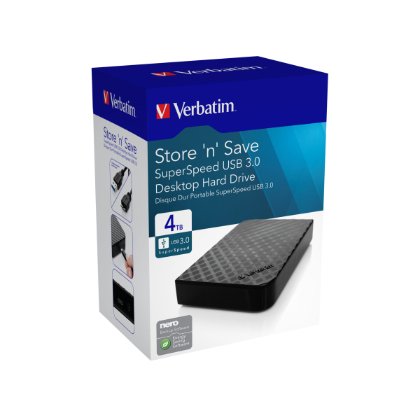 Verbatim Store 'n' Save 4 TB USB 3.0 - Afbeelding 8