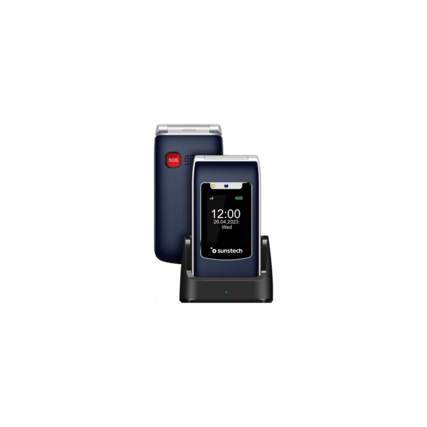 Mobiele Telefoon voor Bejaarden Sunstech CELT23BL 128 GB 2,4" - Afbeelding 2
