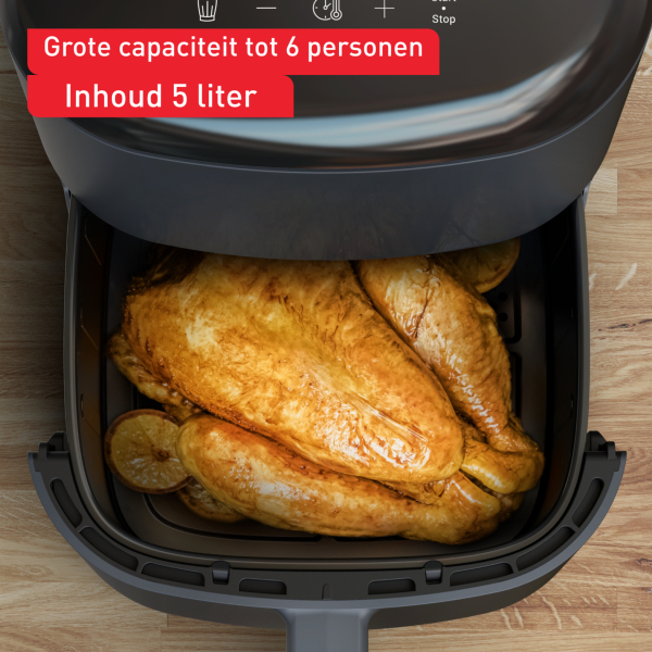 Tefal Easy Fry Max EY245B 5L EY245B heteluchtfriteuse java pepper - Afbeelding 3