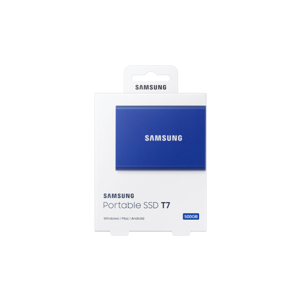 Samsung Portable SSD T7 500 GB Blauw - Afbeelding 8