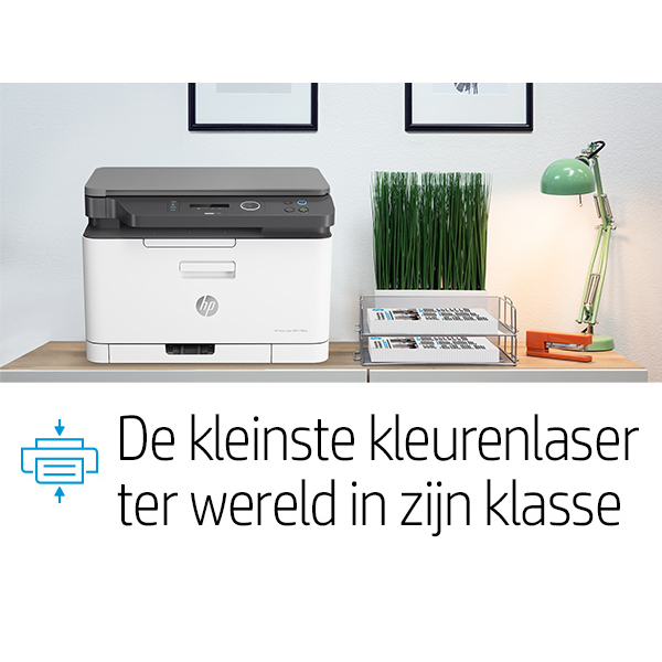 HP Color Laser MFP 178nw, Kleur, Printer voor Printen, kopiëren, scannen, Scans naar pdf - Afbeelding 6