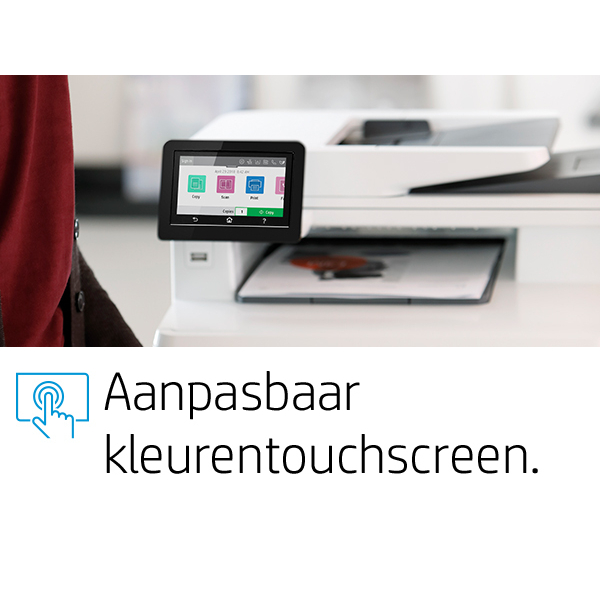 HP Color LaserJet Pro MFP M479fnw, Printen, kopiëren, scannen, fax, e-mail, Scannen naar e-mail/pdf; ADF voor 50 vel ongekruld - Afbeelding 5