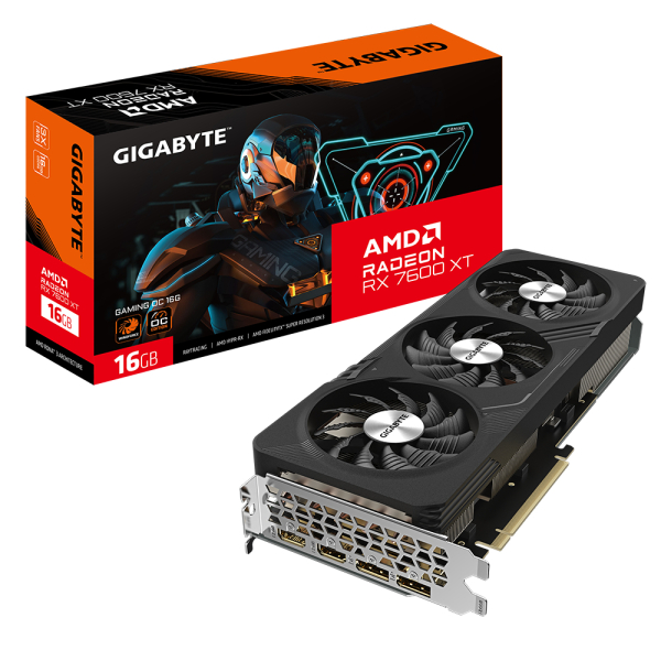 GIGABYTE GAMING Radeon RX 7600 XT OC 16G AMD 16 GB GDDR6 - Afbeelding 8