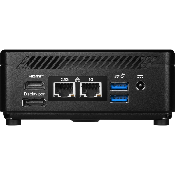 MSI Cubi 5 12M-001EU PC's/werkstation Intel® Core™ i7 i7-1255U 16 GB DDR4-SDRAM 512 GB SSD Windows 11 Home Mini PC Zwart - Afbeelding 3
