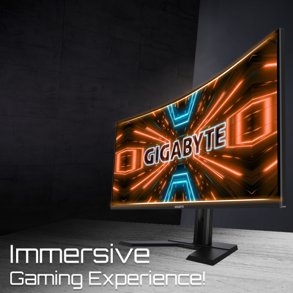GIGABYTE G34WQC A computer monitor 86,4 cm (34") 3440 x 1440 Pixels UltraWide Quad HD LCD Zwart - Afbeelding 8