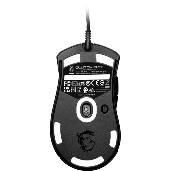 MSI CLUTCH GM51 LIGHTWEIGHT muis Gamen Rechtshandig USB Type-A Optisch 26000 DPI - Afbeelding 8