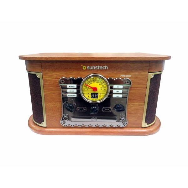 Platenspeler Sunstech PXRC52CDWD Bruin Hout - Afbeelding 6