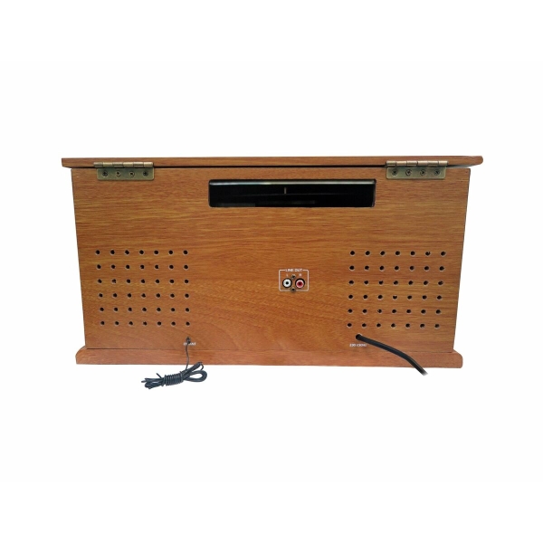 Platenspeler Sunstech PXRC52CDWD Bruin Hout