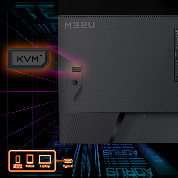 GIGABYTE M32U Arm Edition computer monitor 80 cm (31.5") 3840 x 2160 Pixels 4K Ultra HD LED Zwart - Afbeelding 12