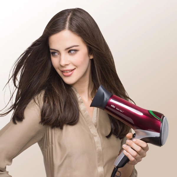 Braun HD770 haardroger 2200 W Rood, Zilver - Afbeelding 5