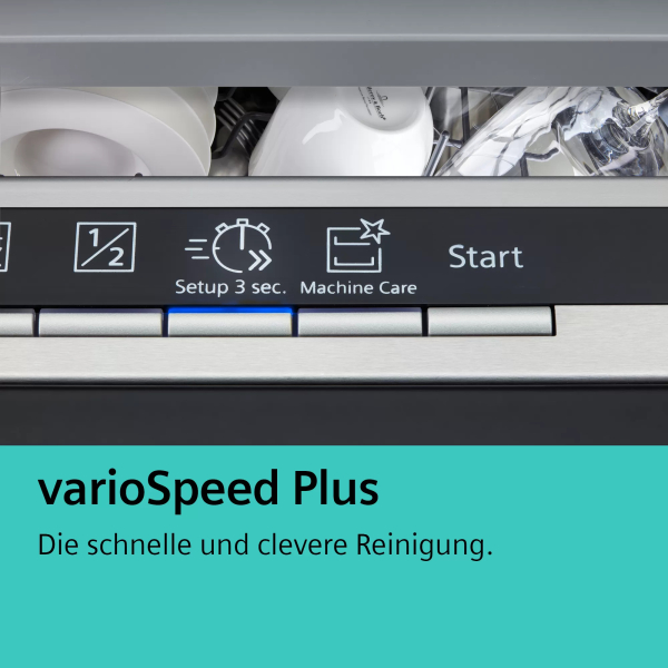 Siemens iQ500 SR65ZX22ME vaatwasser Volledig ingebouwd 10 couverts C - Afbeelding 7