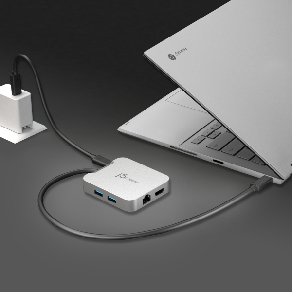 j5create JCD391-N 4K60 Elite USB-C® PD Multi-Port Adapter - Afbeelding 12