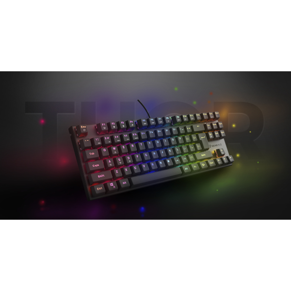 GENESIS Thor 303 TKL toetsenbord Gamen USB QWERTY Spaans Zwart - Afbeelding 7