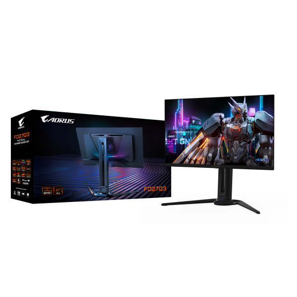 GIGABYTE FO27Q3 computer monitor 68,6 cm (27") 2560 x 1440 Pixels Quad HD OLED Zwart - Afbeelding 6