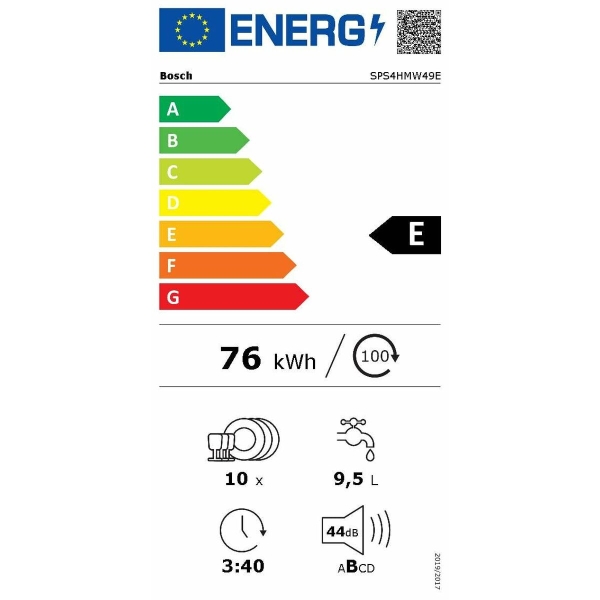 Vaatwasser BOSCH SPS4HMW49E - Afbeelding 3