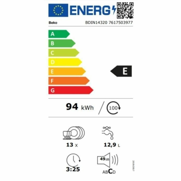 Vaatwasser BEKO Wit - Afbeelding 4