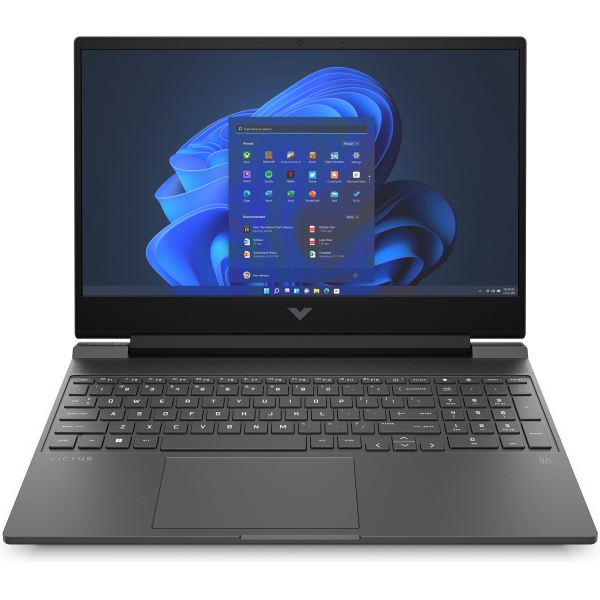 HP Victus Gaming 15 i5 Laptop 15.6" FHD 16 GB RAM 512 GB SSD NVIDIA GeForce RTX 3050 Wi-Fi 6E Windows 11 Zwart