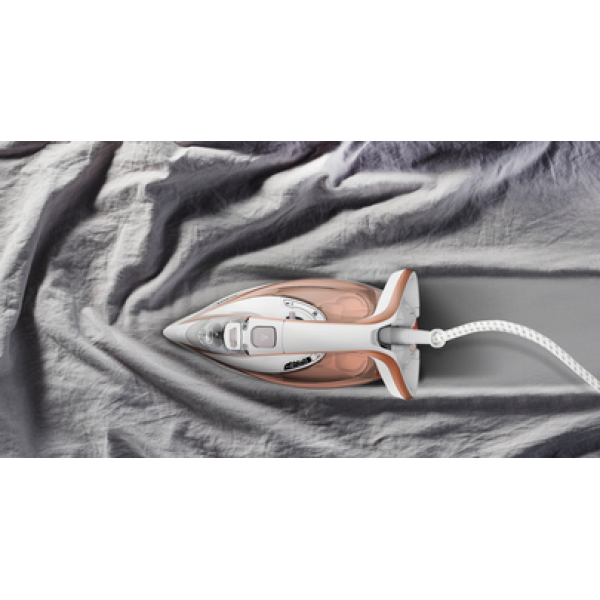 Tefal TurboPro FV5697E1 strijkijzer Droog- & stoomstrijkijzer 3000 W Beige, Wit - Afbeelding 5