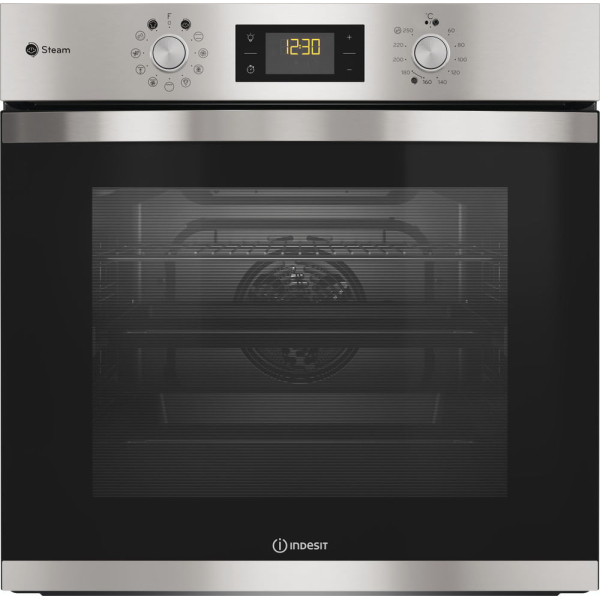 Indesit IFWS 3841 JH IX 71 l Roestvrijstaal
