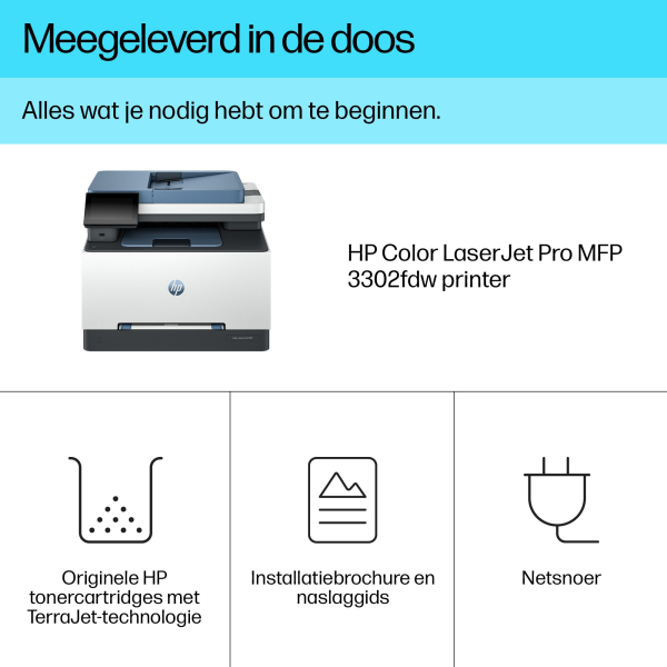 HP Color LaserJet Pro MFP 3302fdw - Afbeelding 3