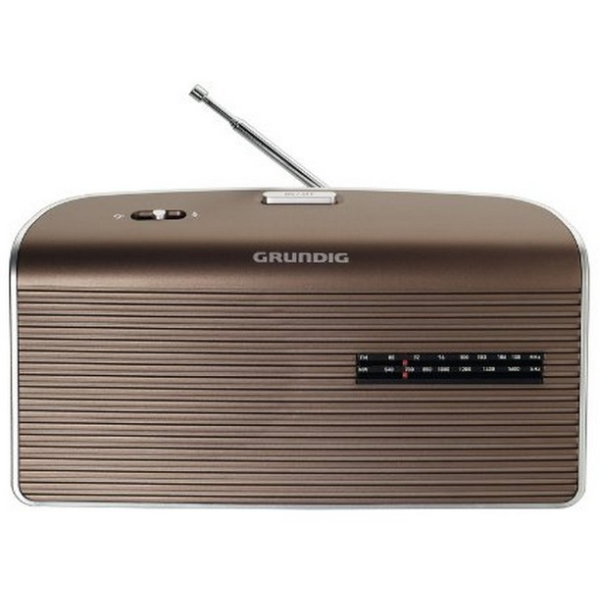 Grundig Music 60 Persoonlijk Analoog Bruin, Zilver - Afbeelding 2
