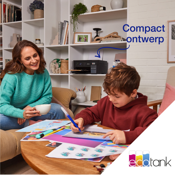 Epson EcoTank ET-2840 A4 multifunctionele Wi-Fi-printer met inkttank, inclusief tot 3 jaar inkt - Afbeelding 11