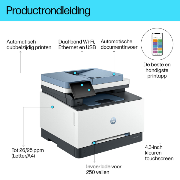 HP Color LaserJet Pro MFP 3302fdw - Afbeelding 8