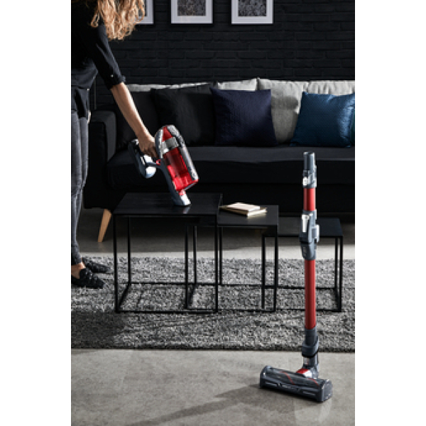 Tefal TY9879WO steelstofzuiger & elektrische bezem Batterij/Accu Droog Zakloos 0,9 l Zwart, Rood - Afbeelding 4