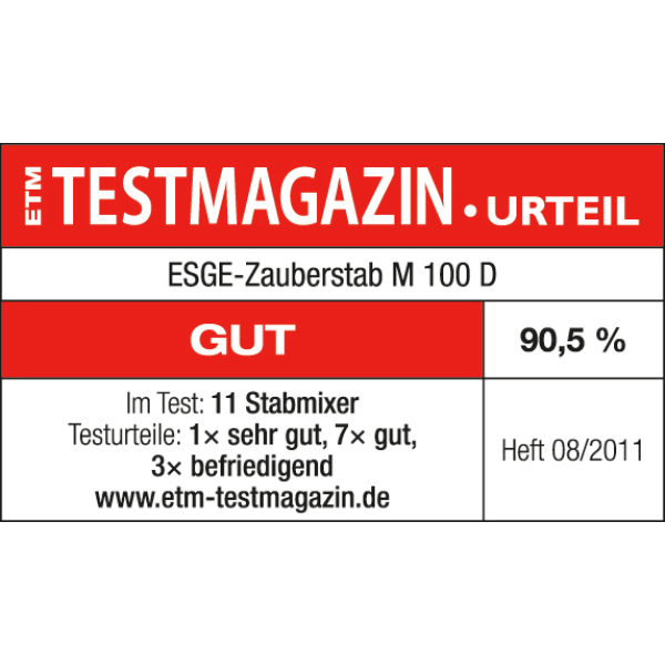 ESGE M 100 D Staafmixer 120 W Zwart - Afbeelding 19