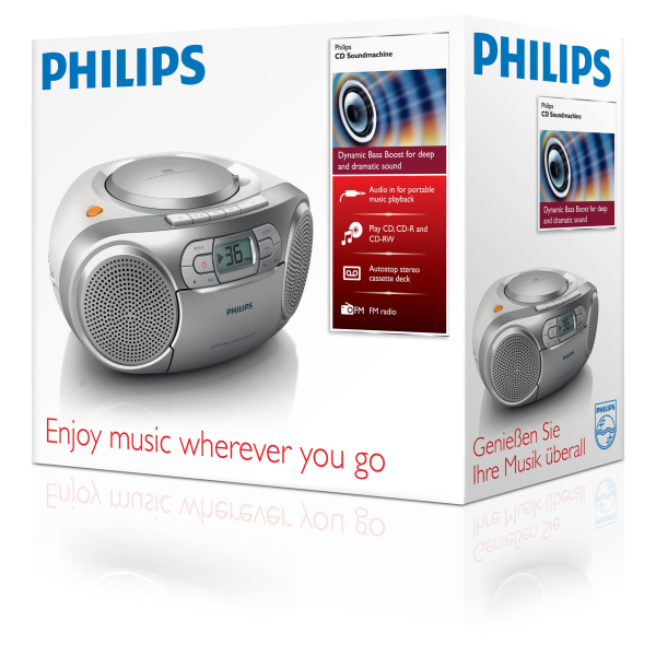 Philips CD-soundmachine AZ127/12 - Afbeelding 4
