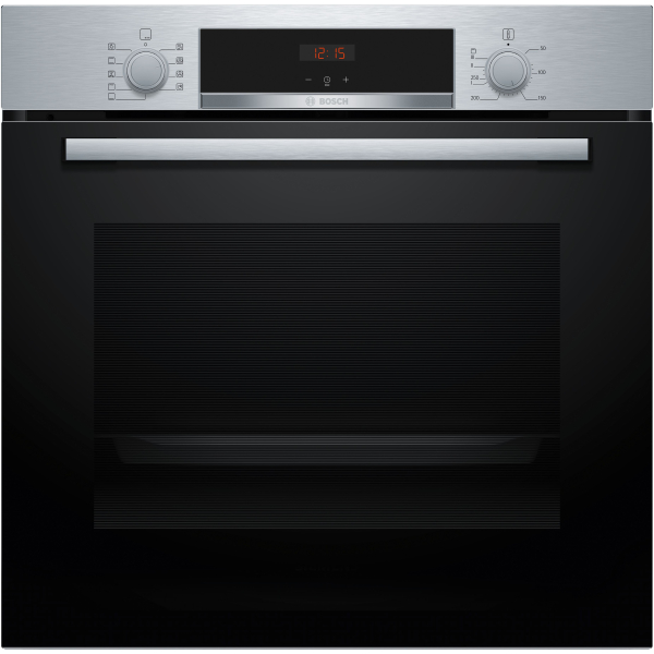 Bosch Serie 4 HBA514BS3 oven 71 l 3400 W Zwart, Roestvrijstaal