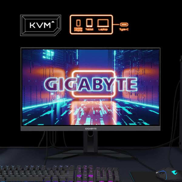 GIGABYTE M27Q computer monitor 68,6 cm (27") 2560 x 1440 Pixels Quad HD LED Zwart - Afbeelding 7