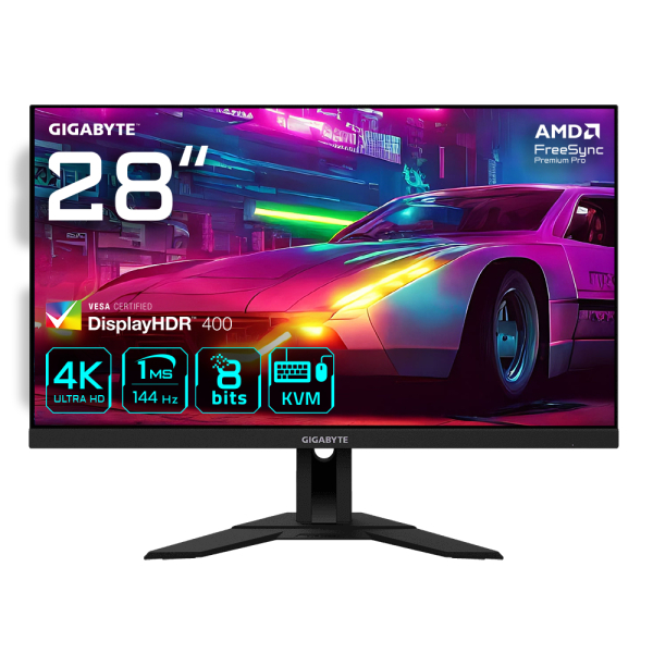 GIGABYTE M28U computer monitor 71,1 cm (28") 3840 x 2160 Pixels 4K Ultra HD LED Zwart