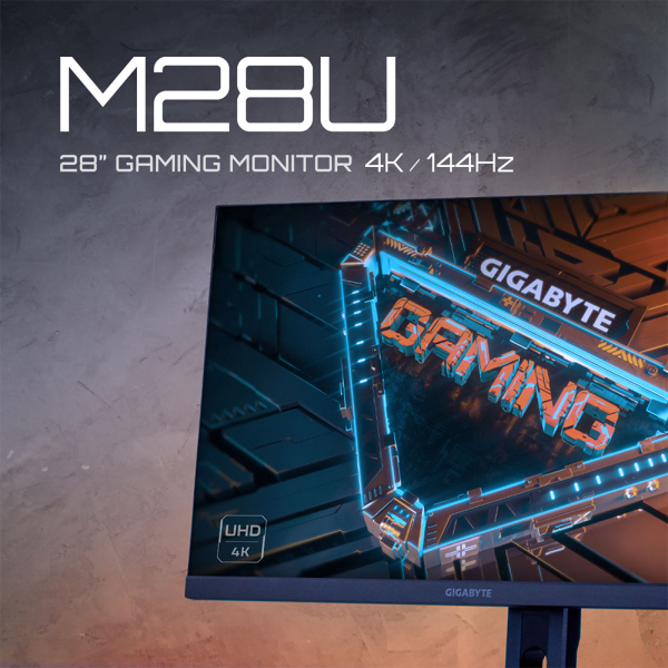 GIGABYTE M28U computer monitor 71,1 cm (28") 3840 x 2160 Pixels 4K Ultra HD LED Zwart - Afbeelding 7