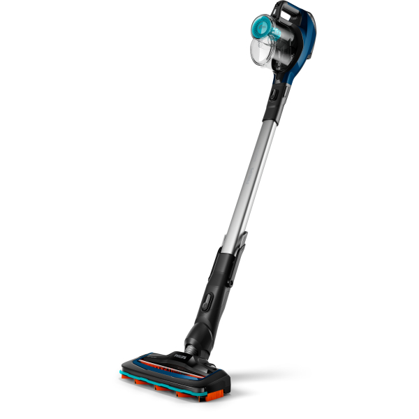 Philips SpeedPro Aqua FC6719/01 steelstofzuiger & elektrische bezem Batterij/Accu Droog en nat Zakloos 0,4 l Zwart, Blauw - Afbeelding 6