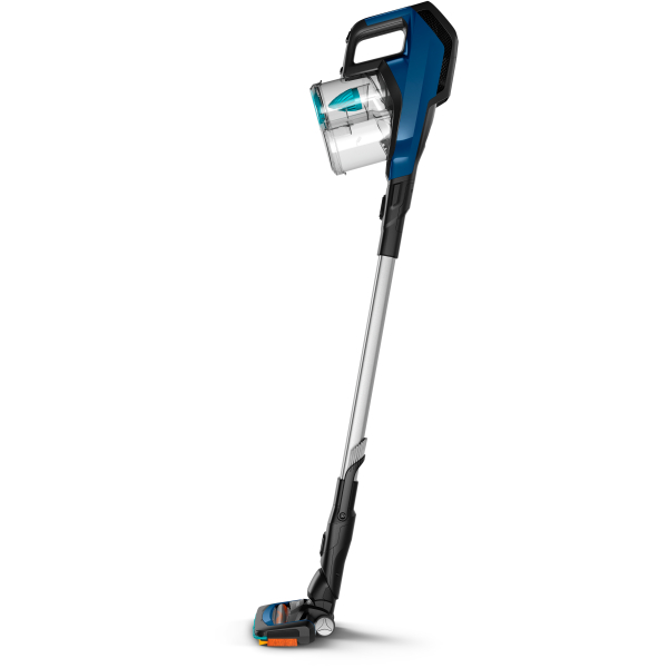 Philips SpeedPro Aqua FC6719/01 steelstofzuiger & elektrische bezem Batterij/Accu Droog en nat Zakloos 0,4 l Zwart, Blauw - Afbeelding 3