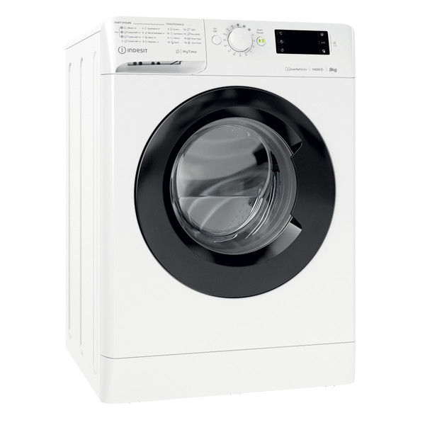 Indesit vrijstaande wasmachine met voorlader: 8,0 kg - MTWE 81495 WK EE - Afbeelding 2