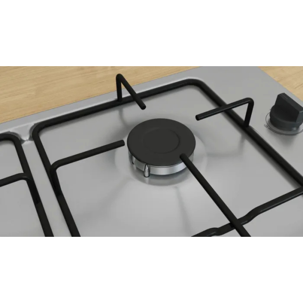 Bosch Serie 2 PBP6B5K80 kookplaat Roestvrijstaal Ingebouwd 60 cm Gaskookplaat 4 zone(s) - Afbeelding 5