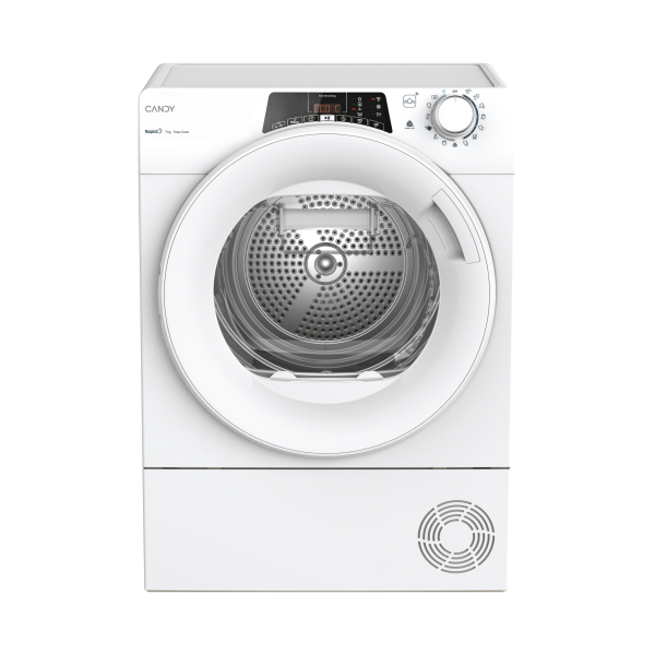Candy RapidÓ RO4H7A2TEX-S wasdroger Vrijstaand Voorbelading 7 kg A++ Wit - Afbeelding 2