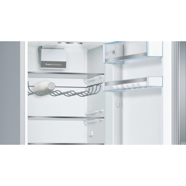 Bosch Serie 6 KGE368LCP koel-vriescombinatie Vrijstaand 308 l C Roestvrijstaal - Afbeelding 6