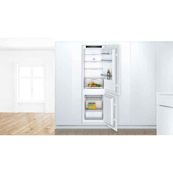 Bosch Serie 4 KIV86VSE0 koel-vriescombinatie Ingebouwd 267 l E Wit - Afbeelding 5
