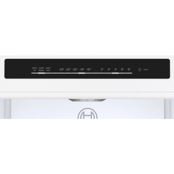 Bosch Serie 4 KGN362WDF koel-vriescombinatie Vrijstaand 321 l D Wit - Afbeelding 4