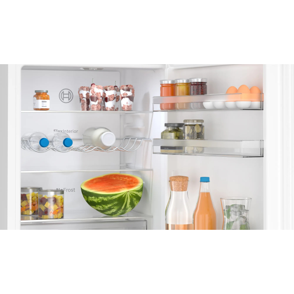 Bosch Serie 4 KGN362WDF koel-vriescombinatie Vrijstaand 321 l D Wit - Afbeelding 5