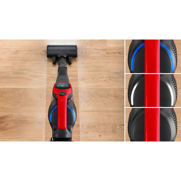 Bosch BCS1041PET steelstofzuiger & elektrische bezem Batterij/Accu Droog HEPA Zakloos 0,4 l 23,5 W Zwart, Rood 4 Ah - Afbeelding 13