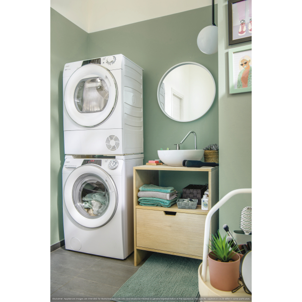 Candy RapidÓ RO4H7A2TEX-S wasdroger Vrijstaand Voorbelading 7 kg A++ Wit - Afbeelding 16