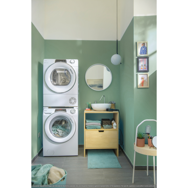 Candy RapidÓ RO4H7A2TEX-S wasdroger Vrijstaand Voorbelading 7 kg A++ Wit - Afbeelding 8