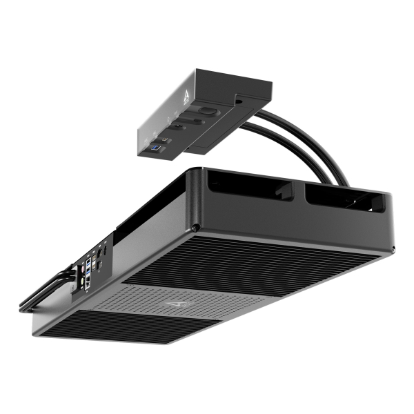 ARCTIC Senza 5700G Pro AMD Ryzen™ 7 32 GB DDR4-SDRAM 1 TB SSD Windows 11 Pro Mini PC Zwart - Afbeelding 2